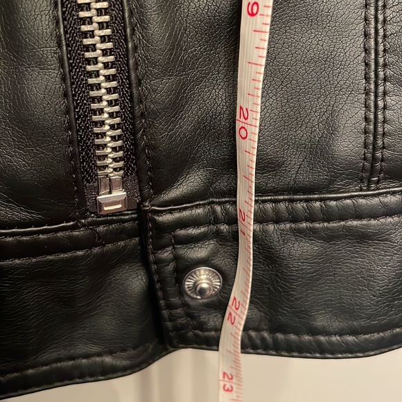 VERO MODA VEGAN LEATHER JACKET - Picture 6 of 9